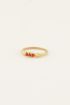 Triple orange ring | My Jewellery