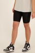 Zwarte biker short met ruiten | My Jewellery