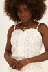 Witte top met madeliefjes | My Jewellery