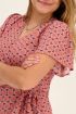 Roze midi jurk met aztec patroon | My Jewellery