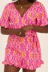 Roze playsuit met aztec print | My Jewellery