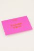 Giftcardholder thank you | My Jewellery