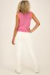 Witte jeans met split | Broek | My Jewellery