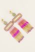 Souvenir statement oorhangers met Miyuki kralen | My Jewellery
