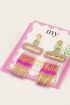 Souvenir statement oorhangers met Miyuki kralen | My Jewellery