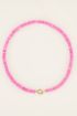 Souvenir surf ketting met goud slotje | My Jewellery