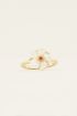 Souvenir ring met hibiscus bloem | My Jewellery