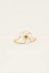 Souvenir ring met hibiscus bloem | My Jewellery