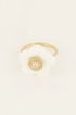 Souvenir ring met grote hibiscusbloem | My Jewellery
