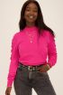 Roze trui met mouw detail | My Jewellery