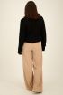 Beige crepe trousers | My Jewellery