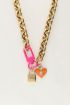Candy statement necklace with clasp and charms | My Jewellery
