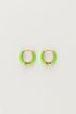 Candy small hoop earrings green | My Jewellery