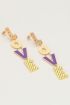Candy earrings love purple | My Jewellery