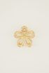 Gold flower hairclip | My Jewellery