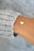 Valentine heart bracelet with initial | My Jewellery