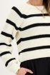 Black & white striped sweater | My Jewellery