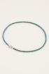 MOOD ketting met groene kralen