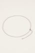 MOOD ketting met kleine transparante stenen