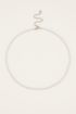 MOOD ketting met kleine transparante stenen