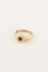 MOOD ring met zwarte ster | My Jewellery