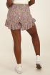Multikleur skort met bloemenprint | My Jewellery