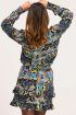 Multikleur top met bloemenprint & smock | My Jewellery