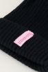 Zwarte winter beanie, beanie My Jewellery