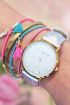 Horloge holographic goud, Horloges