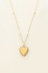 Necklace with heart charm & pearls | My Jewellery