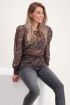 Multikleur blouse met luipaardprint | My Jewellery