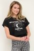 Zwart T-shirt Savage mood | My Jewellery
