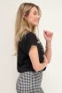 Zwart T-shirt Savage mood | My Jewellery