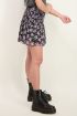 Zwart rokje met smock & print | My Jewellery