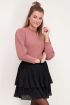 Roze trui met ballonmouwen | My Jewellery