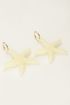 Ocean hoop earrings with large starfish | My Jewellery