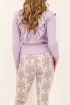 Off-white flared broek met bloemenprint | My Jewellery