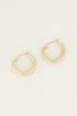 Gedraaide oorringen patroon | Gedraaide oorringen My Jewellery