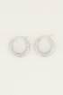 Kleine oorringen met patroon | Kleine oorringen bij My Jewellery