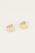 Drop earrings with circular pattern | Earrings with circles My jewellery