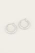Earrings with criss-cross pattern | Small earrings from My Jewellery