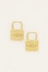 Oorbellen amour lock | My Jewellery
