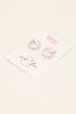 Oorringen bloemetjes met steen | My Jewellery