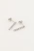 Oorbellen strass steentjes