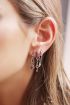 Oorhangers sleutel & mulitkleur strass steentjes | Strass oorbellen My Jewellery