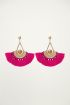 My Jewellery oorbellen met kwastjes roze