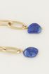 Oorhangers lapis lazuli steen, edelsteen oorbellen