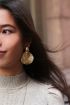 Oorhangers golvende cirkel | Statement oorbellen bij My Jewellery
