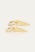 Oorringen lange driehoek | Oorbellen | My Jewellery
