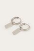 Oorringen rechthoek | Oorbellen | My Jewellery